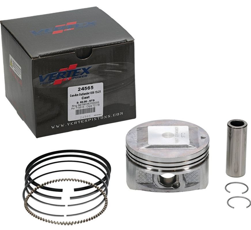 Tłok Can-Am Outlander 330, 570/MAX, 650, Renegade 650 (82.46mm) (STD. +0.50mm) Vertex | 24565050