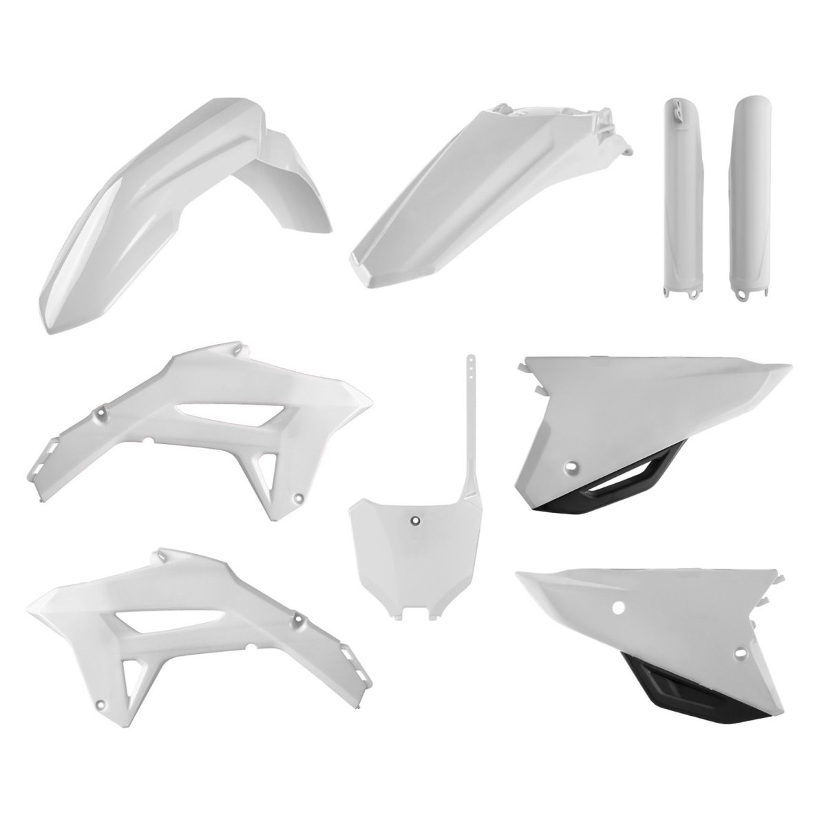 Komplet plastików Honda CRF 250R, CRF 450R biały Polisport | 91055