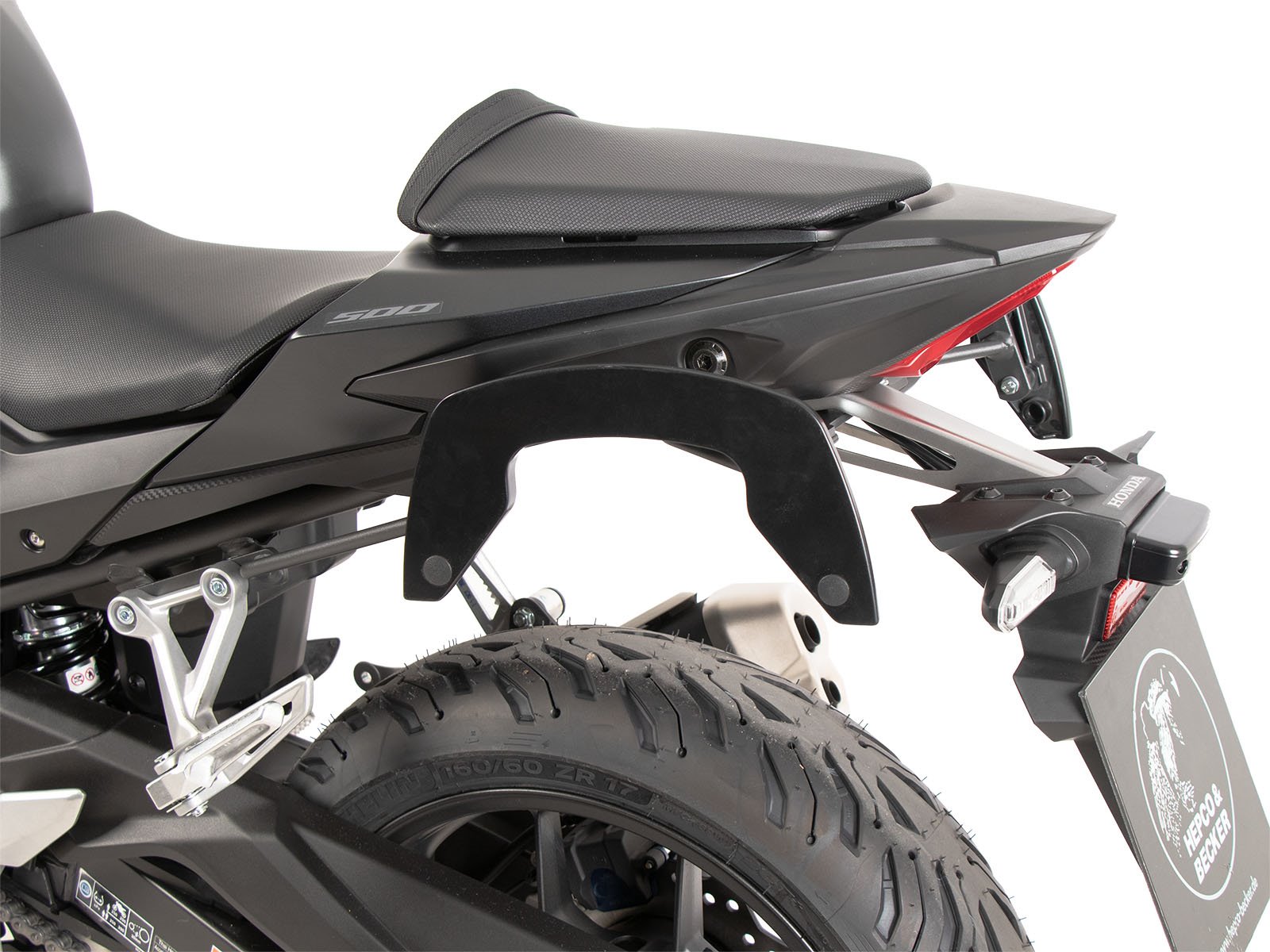 C-Bow Stelaż, uchwyt na torby boczne Honda CB 500 Hornet 2024-2026 Hepco & Becker | 6309545 00 05