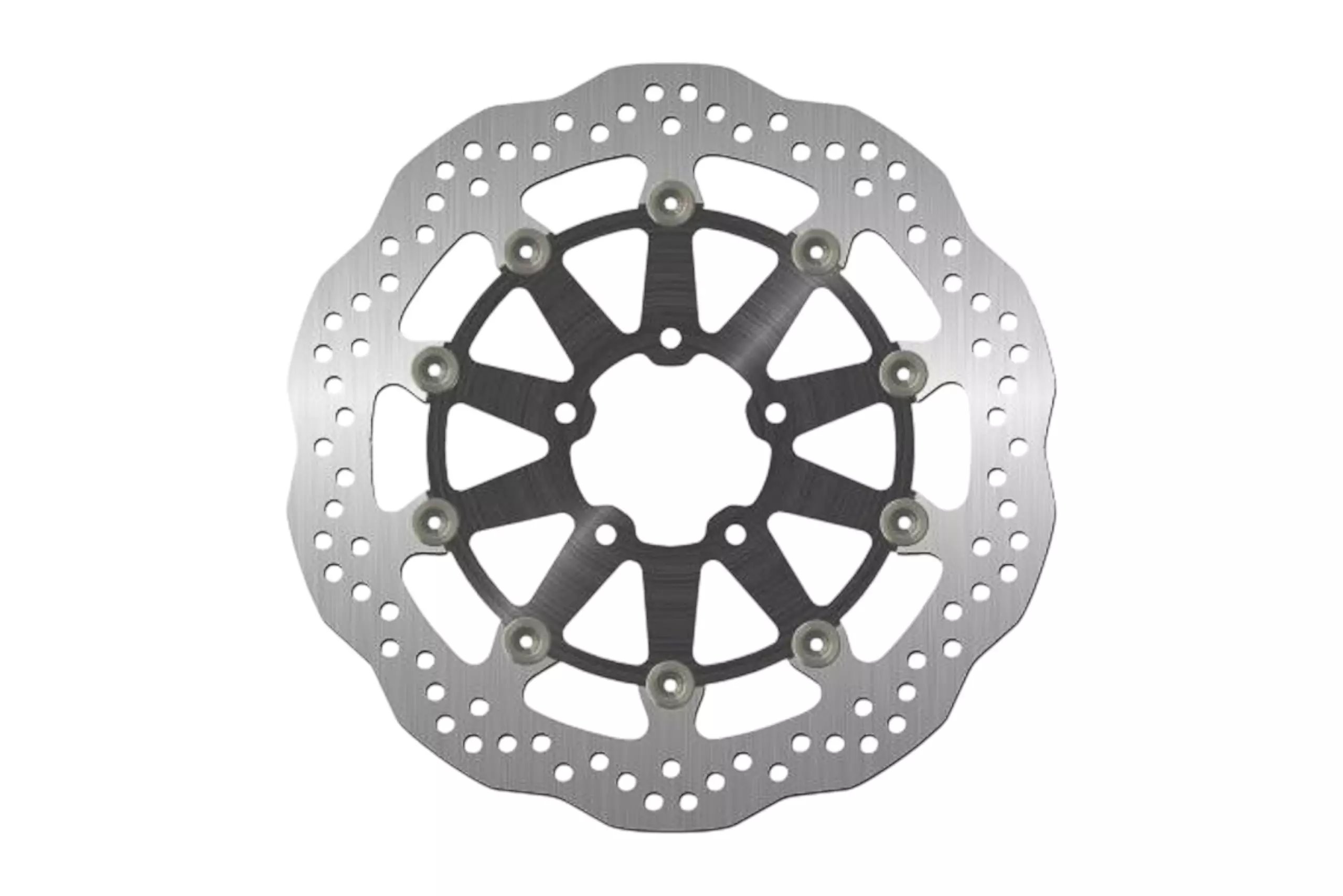 Tarcza hamulcowa przód Suzuki GSX1400, GSXR600/750, GSXR1300, TL1000 (320X69X5mm) (5X10,5mm) WAVE PŁYWAJĄCA (ŚRODEK ALUMINIOWY) | NG458XG