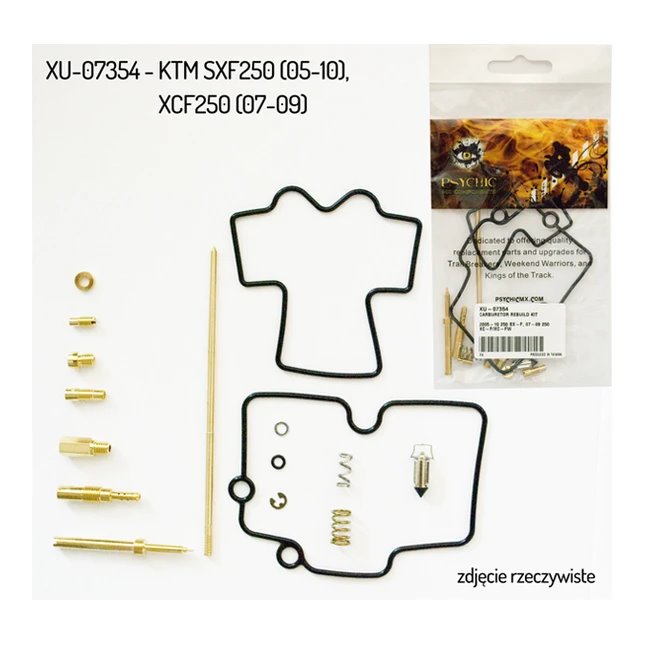 Zestaw naprawczy gaźnika KTM SXF 250, XCF 250 Psychic | XU-07354