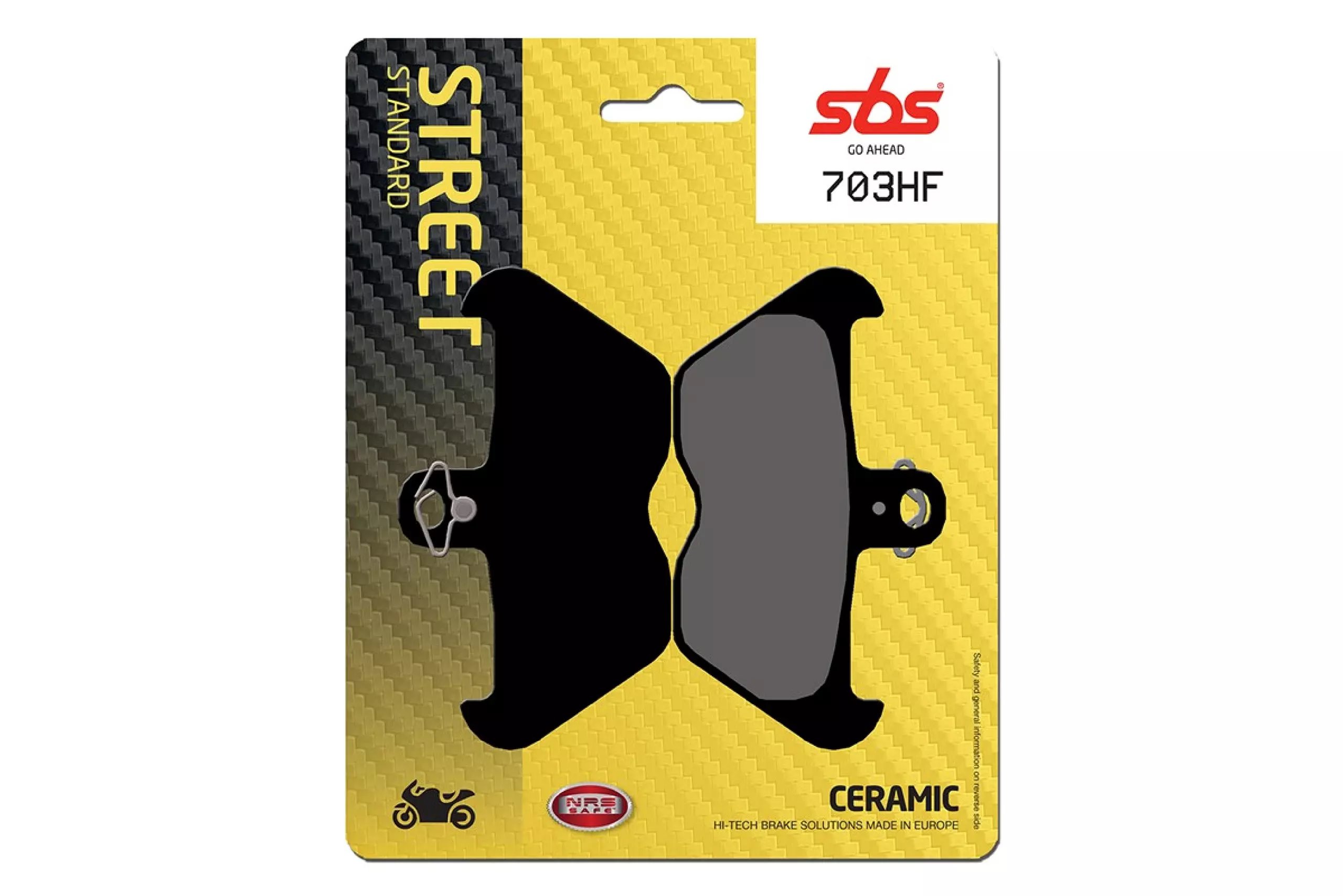 Klocki hamulcowe KH407/KH246 Street Ceramic BMW K1200, R850/1100/1150/1200 Przód | 703HF