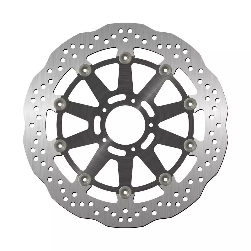 Tarcza hamulcowa przód KTM Super Duke 1290GT, 1290R/RR (320x64x5mm) (5x8,25mm) WAVE Pływająca (Środek aluminiowy) | NG1565XG