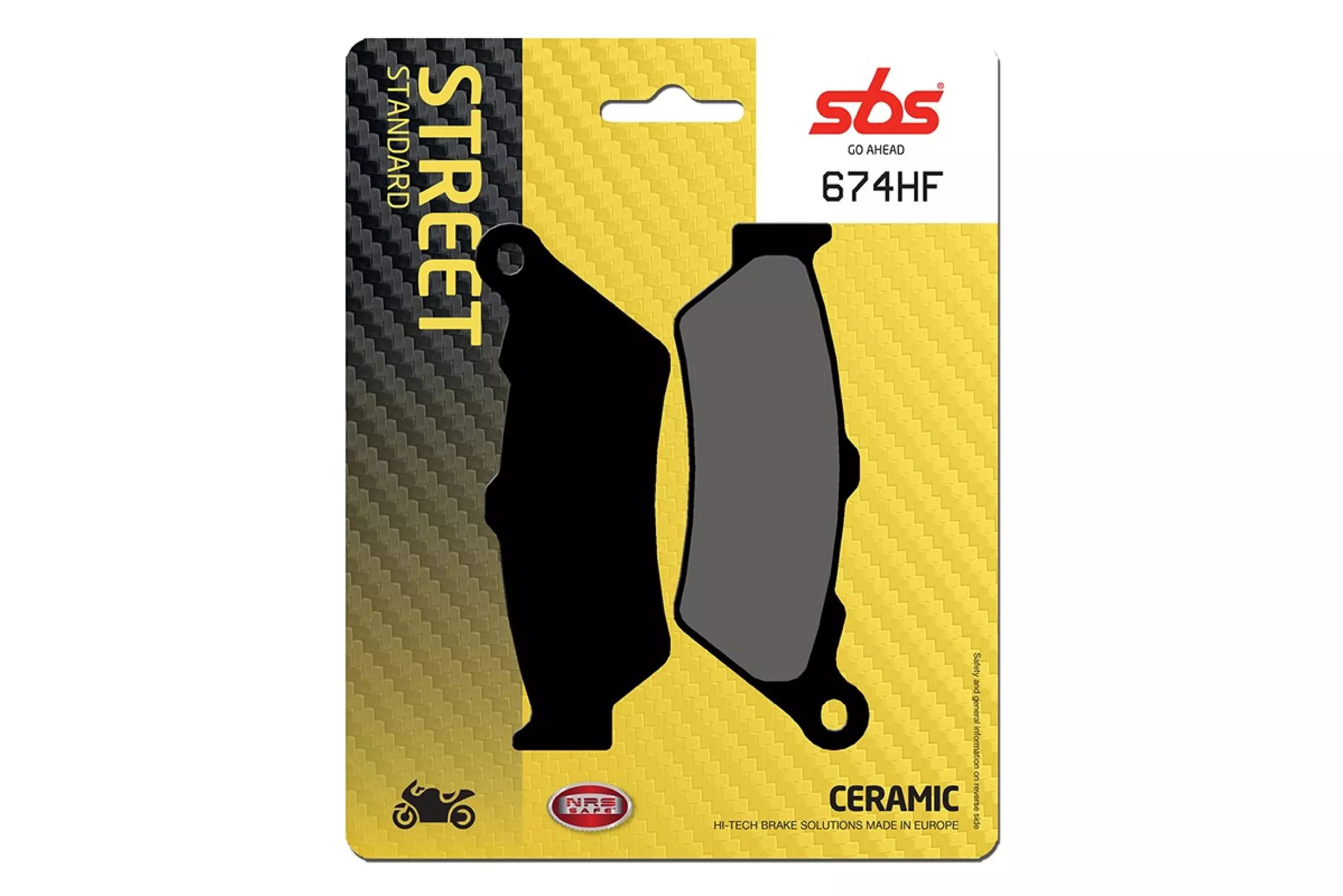Klocki hamulcowe KH209/KH209/2 Street Ceramic | 674HF