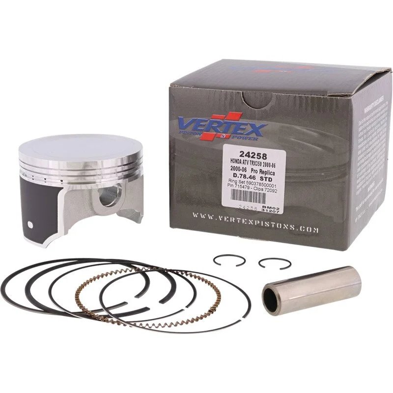 Tłok Honda TRX 350 FE/TE/FM/TM (78,46mm=NOMINAŁ) Vertex | 24258