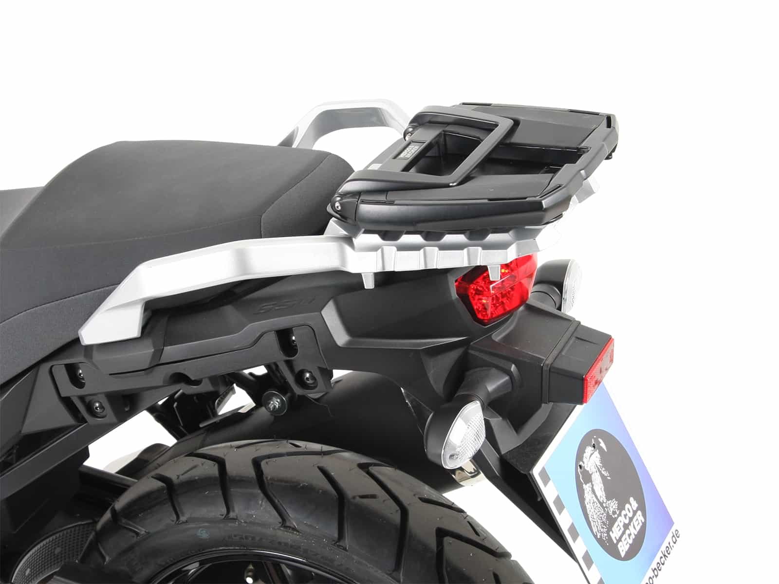 Stelaż kufra centralnego Easyrack Suzuki V-Strom 650 / XT 2017 - 2025 Hepco Becker | 6623534 01 01