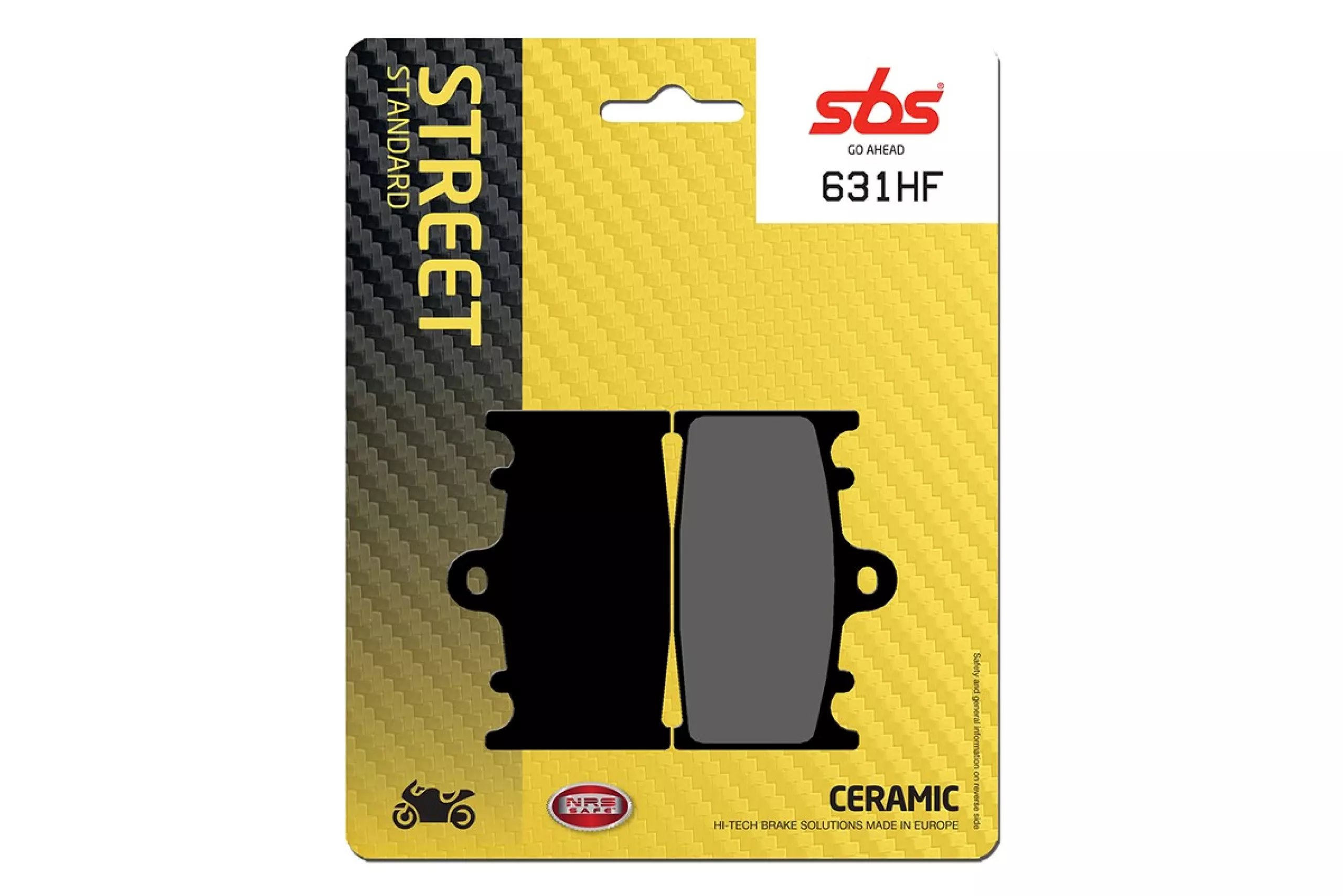 Klocki hamulcowe KH158 STREET CERAMIC | 631HF