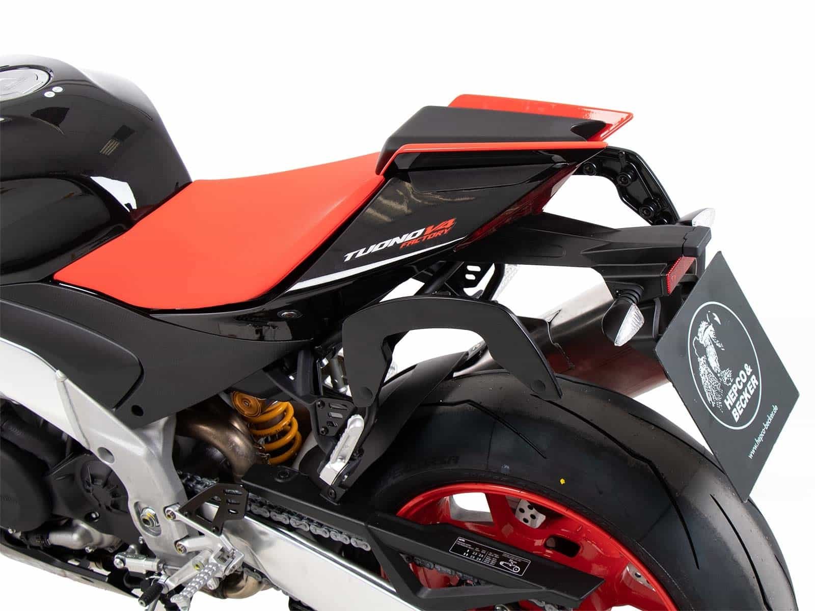 Stelaż boczny C-BOW Aprilia Tuono V4 Factory / RSV 4 / RSV 4 Factory 2021-2025 Hepco Becker | 6307626 00 01