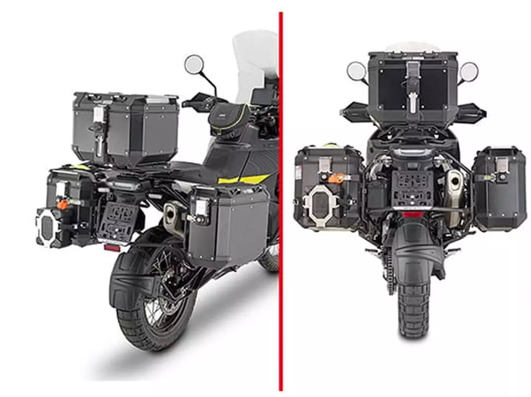 Stelaż kufrów bocznych Triumph Tiger 1200 GT Monokey Kappa | KLO6422MK