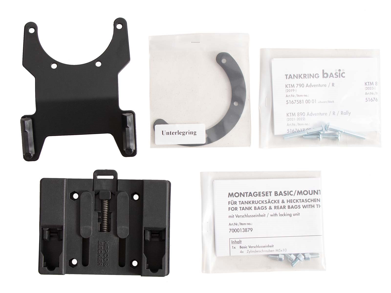 Tankring Basic KTM 790 Adventure 2024-2026 Hepco Becker | 5167660 00 01