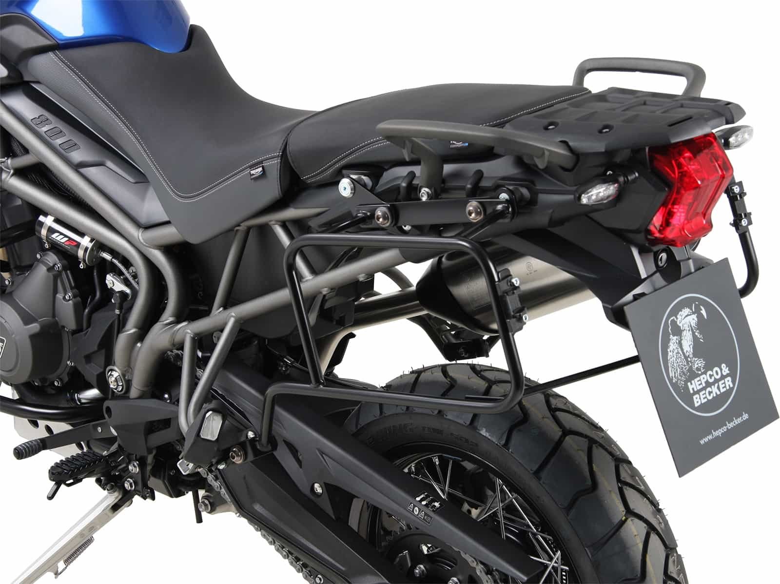 Stelaż kufrów bocznych Lock it Triumph Tiger 800 XC / XCX / XCA / XR / XRX / XRT 2018 - 2019 Hepco Becker | 6507592 00 01