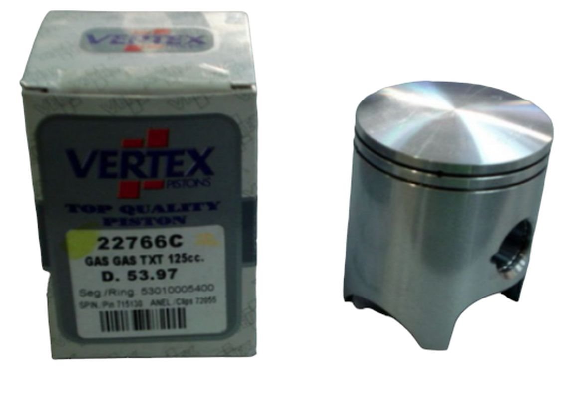 Tłok Gas Gas 125 TXT (53,99mm) (+0,04mm) VERTEX | 22766E