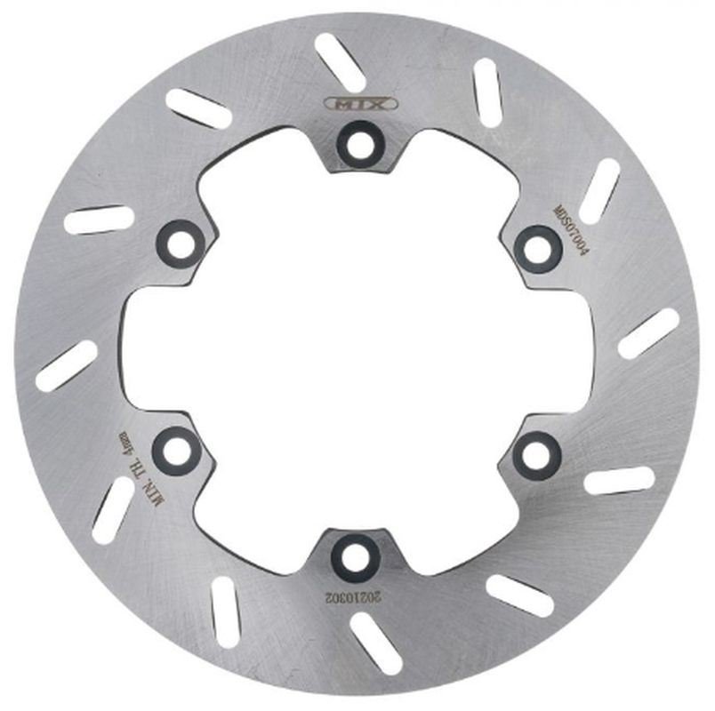 Tarcza hamulcowa tył Yamaha DT 125R/X, 200, 230, TT 250R, WR 125R, 125X, 200 (220x115x4,5mm) (6x8,5mm) MTX PARTS | MDS07004
