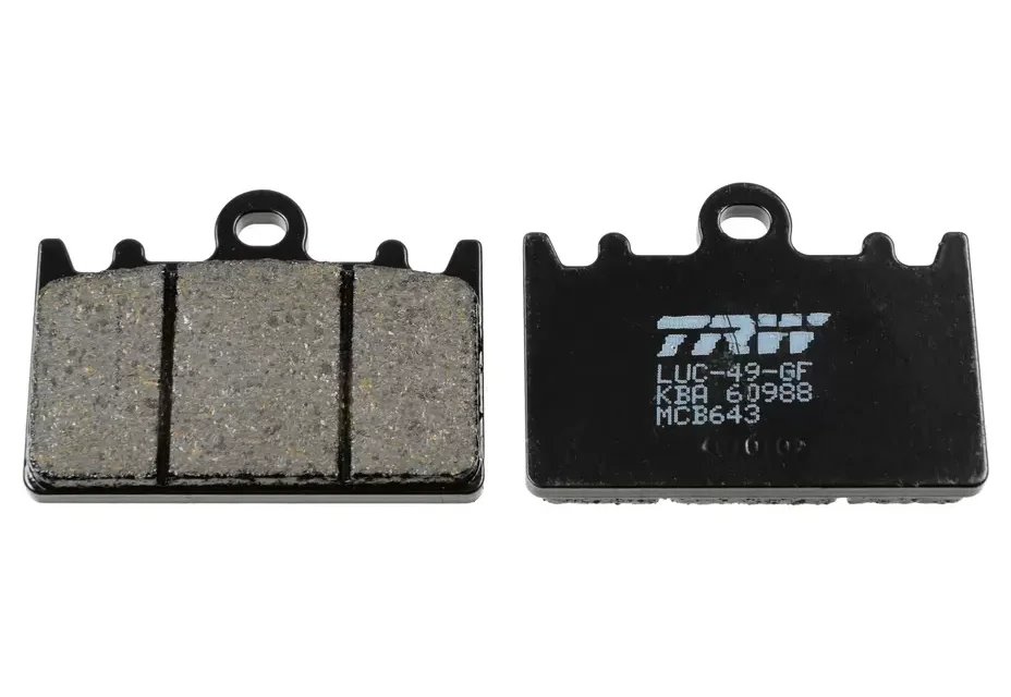 Klocki hamulcowe KH180 ORGANIC Kawasaki ZXR 400L PRZÓD TRW | MCB643