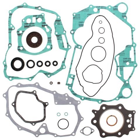 WINDEROSA (VERTEX) KOMPLET USZCZELEK Z USZCZELNIACZAMI SILNIKOWYMI HONDA TRX450ES 98-01, TRX450FE 02-04, TRX450FM 02-04, TRX450S 98-01 | 811859