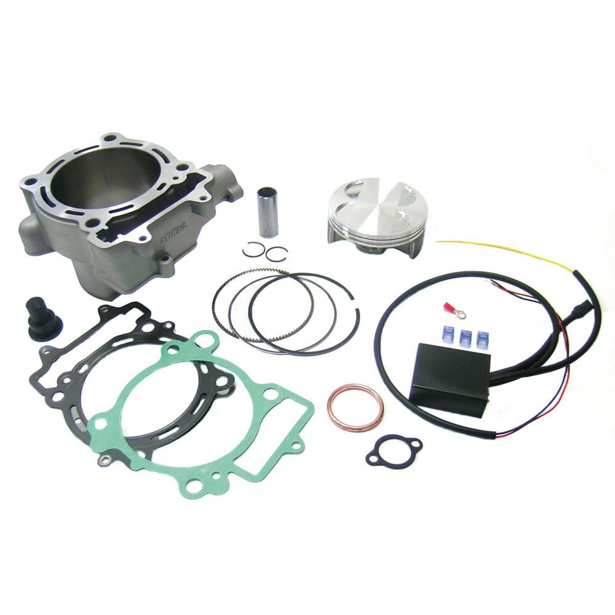 Cylinder kompletny Kawasaki KFX 450R BIG BORE 100mm +4mm, 490CCM Athena | P400250100010