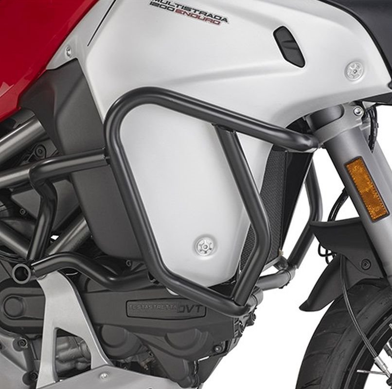 Gmole osłony silnika Kappa Ducati Multistrada ENDURO 1200 2016-2017 1260 2019-2020 czarne | KN7408