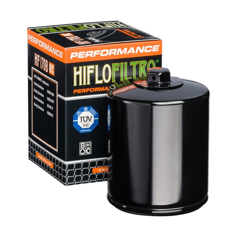 Filtr oleju HF170BRC Racing Harley-Davidson Czarny HifloFiltro