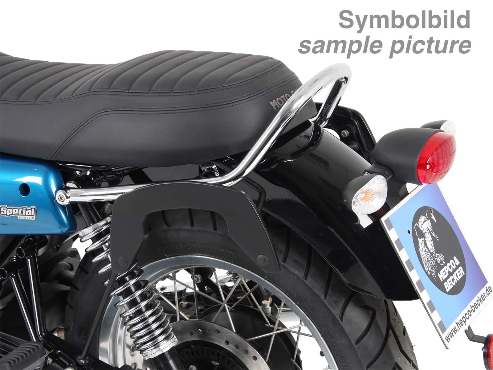 Stelaż boczny C-BOW Moto Guzzi V 7 III Stone / Special / Anniversario 2017-2020 Hepco Becker | 630550 00 02