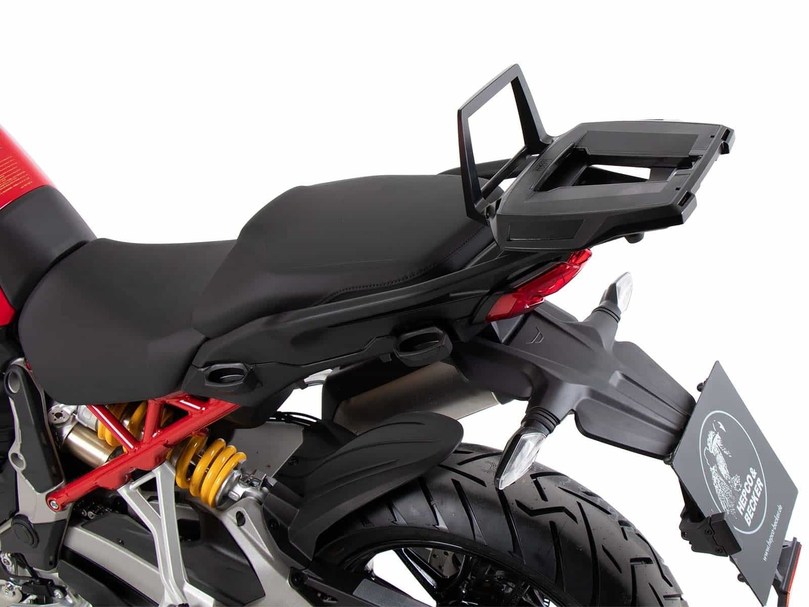 Stelaż kufra centralnego Alurack Ducati Multistrada V4 / S / Pikes Peak / Rally / RS 2025-2026 Hepco Becker | 6557680 01 01