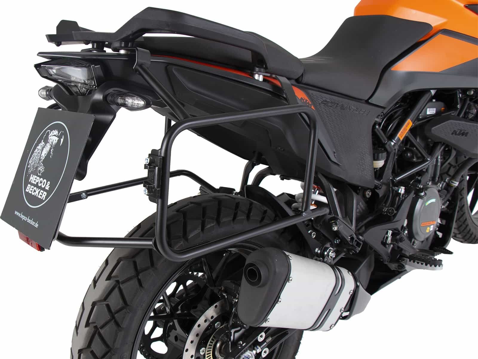 Stelaż kufra centralnego Alurack KTM 390 Adventure 2020-2024 Hepco Becker | 6537601 00 01