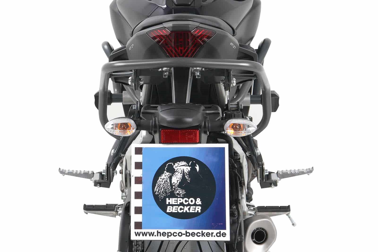 Gmole tylne Yamaha MT-07 2014-2017 Hepco Becker | 5044537 00 05