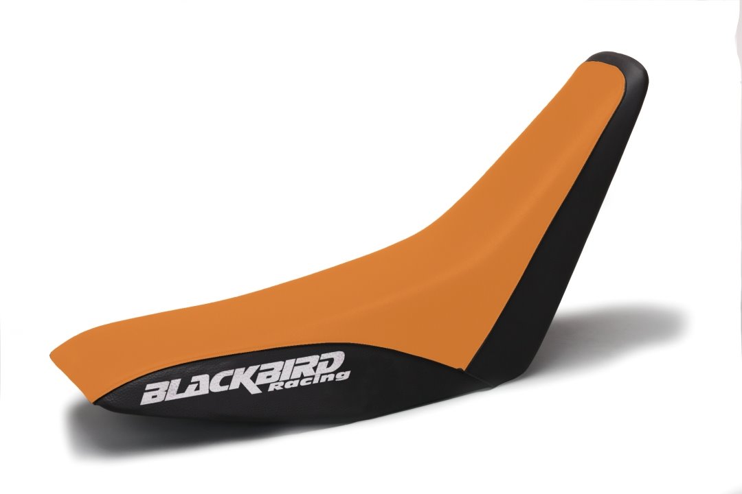Pokrowiec / Poszycie na siedzenie KTM 2T Pomarańczowy Czarny Blackbird | E1500/03