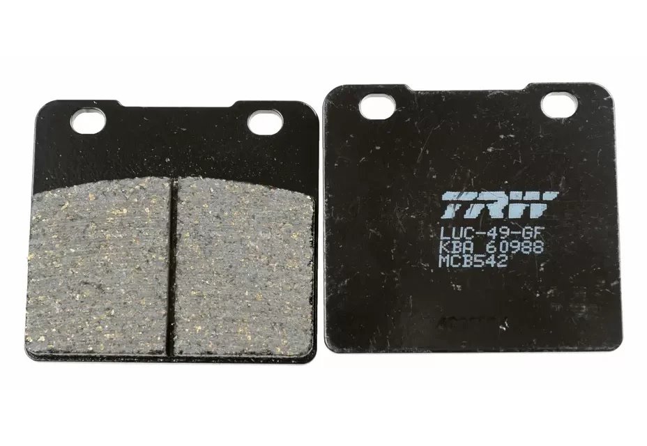 Klocki hamulcowe KH103 Organic Suzuki VS 1400, GSXF 1100, VS 800, VS 600, Yamaha SRX 250, Przód/Tył Trw | MCB542