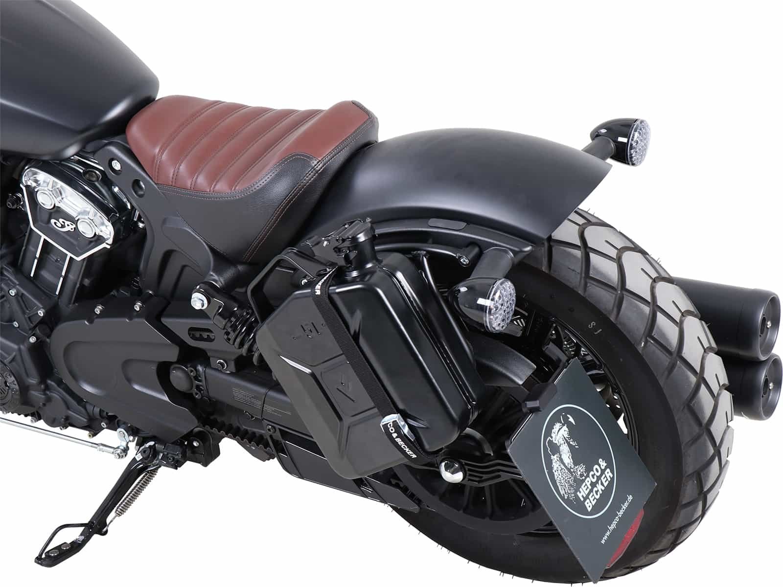 Karnister 4 l zaw mocowanie Indian Scout Bobber / Sixty / Twenty 2017 - 2024 Hepco Becker | 42207568 00 01