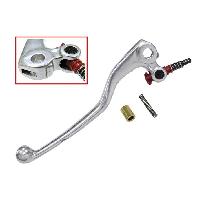 Dźwignia sprzęgła KTM SX/EXC, SWM 300/500 Długa 153mm Srebrny PSYCHIC | MX-08445
