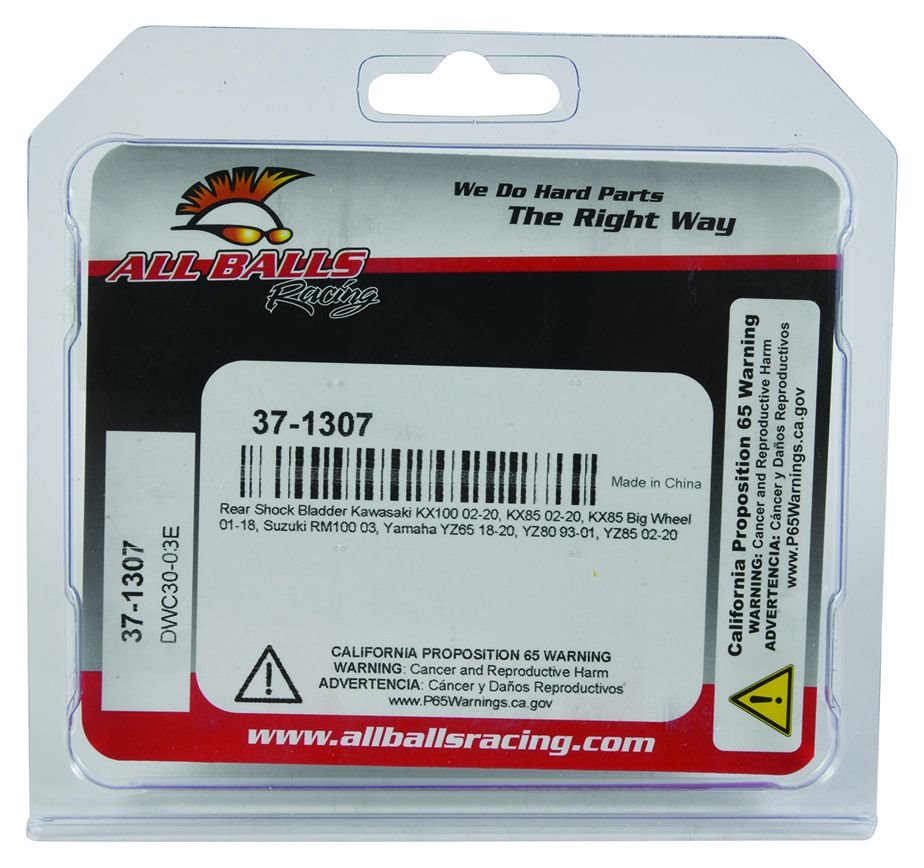Membrana (Bladder) amortyzatora tylnego Kawasaki KX 100, KX85, KX85 Big Wheel, Yamaha YZ 65, YZ80, YZ 85 ALL BALLS | 37-1307
