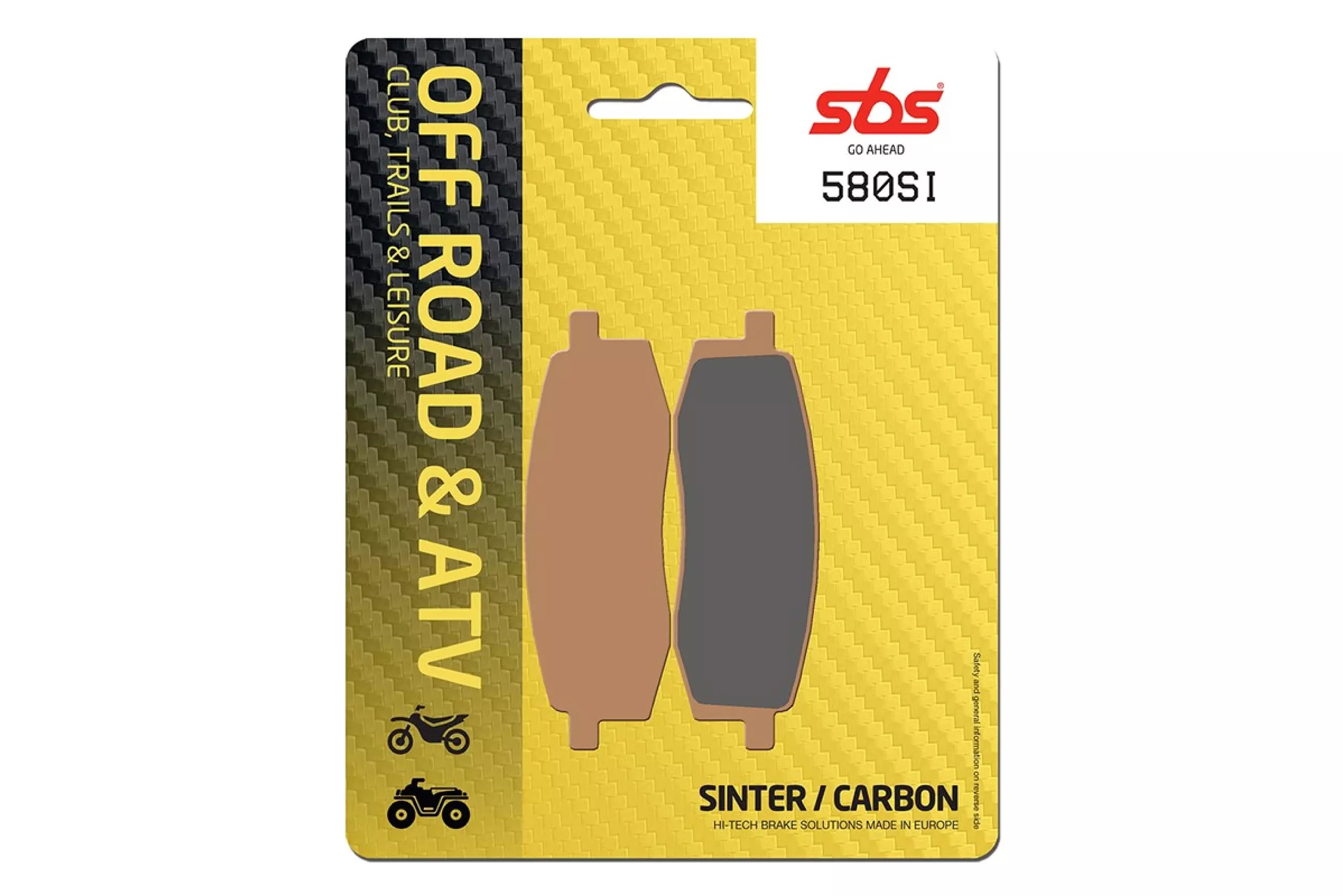 Klocki hamulcowe KH105 OFF-ROAD SINTER | 580SI