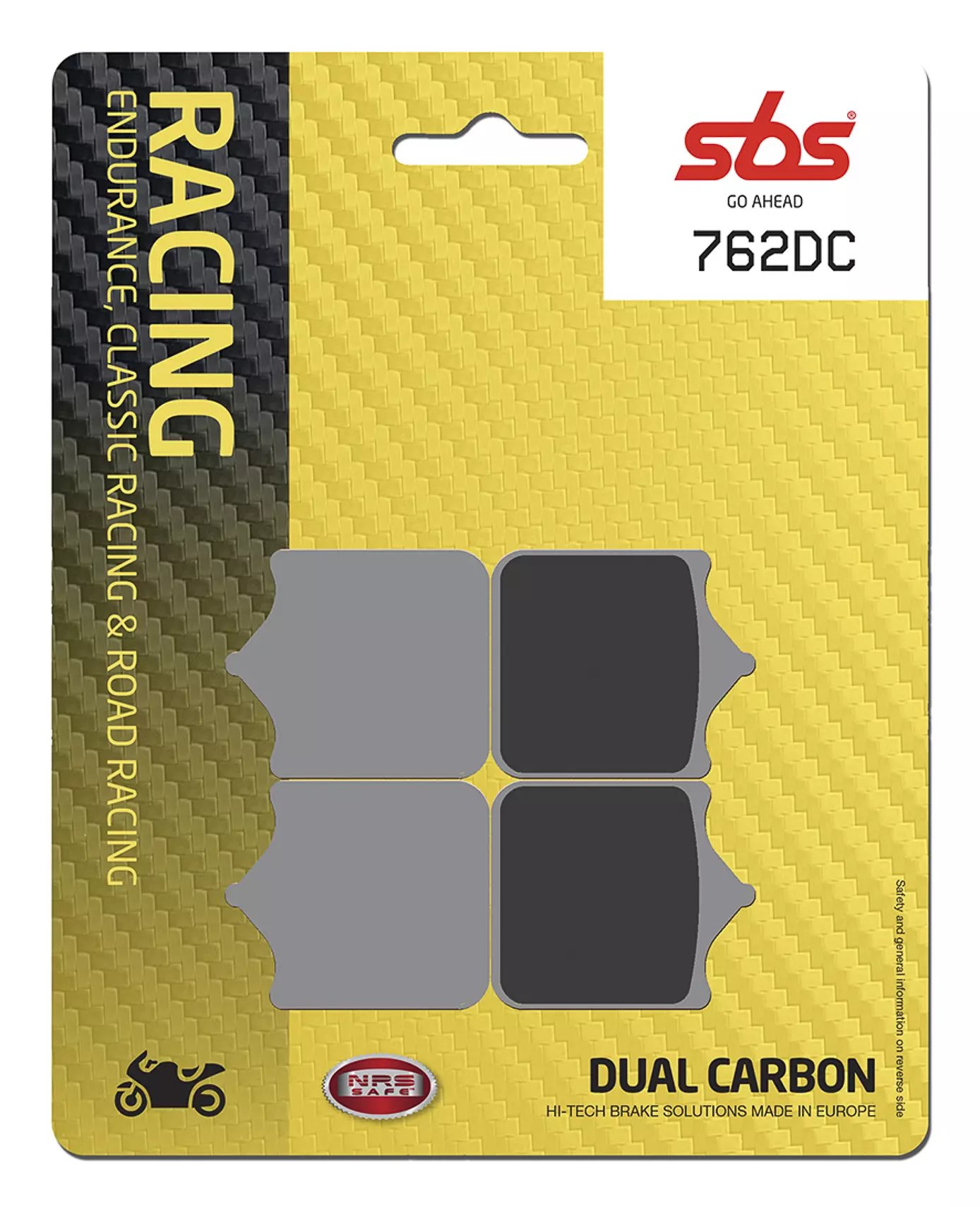 Klocki hamulcowe KH322 Racing Dual Carbon | 762DC