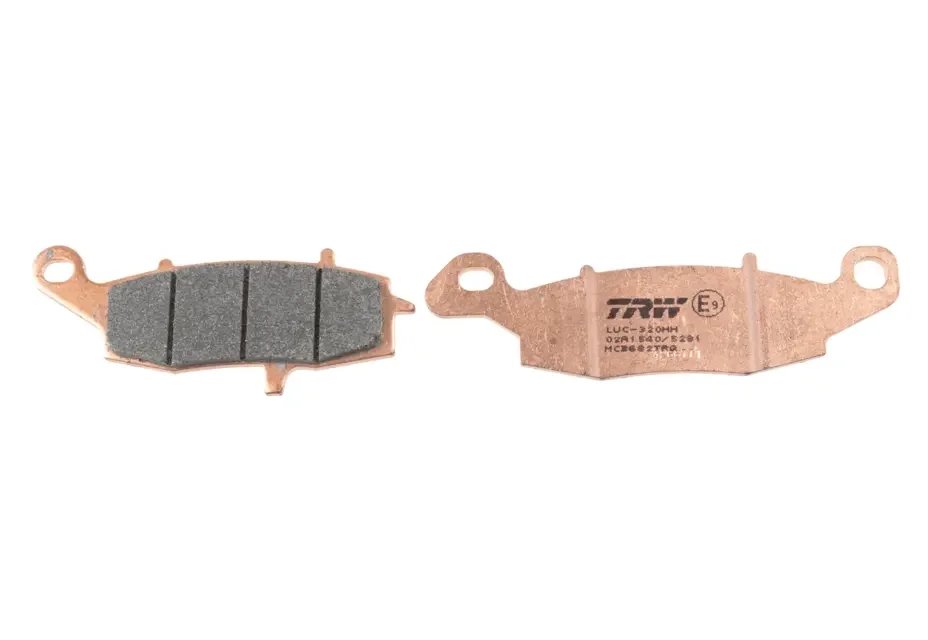 Klocki hamulcowe SINTER TRACK Kawasaki NINJA 400, ER-6, VN 900, VN 1500/1600, VN 1700, Suzuki GSF 600/650 Bandit, DL 650 V-Strom, SV 650, GSR 750 PRZÓD LEWY TRW | MCB682TRQ