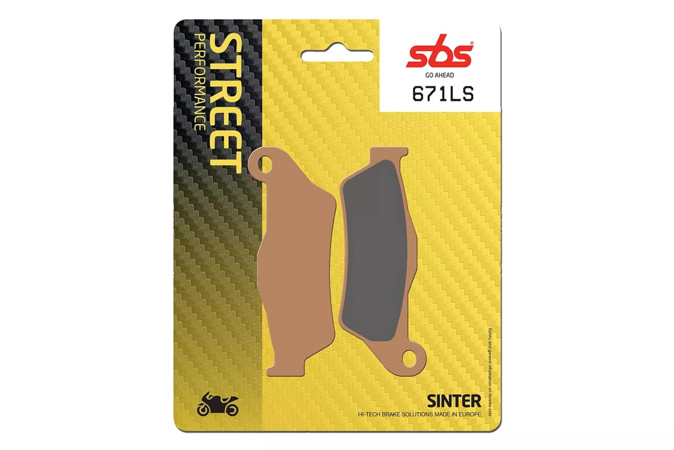 Klocki hamulcowe KH181 Street Excel/Racing Sinter | 671LS