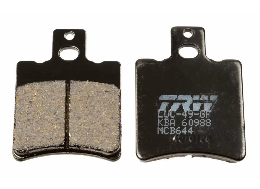 Klocki hamulcowe KH193 Organic Aprilia RS 50, SR 50, Yamaha YA/YM 50, YQ 50 Aerox, BWS 100 Przód TRW | MCB644