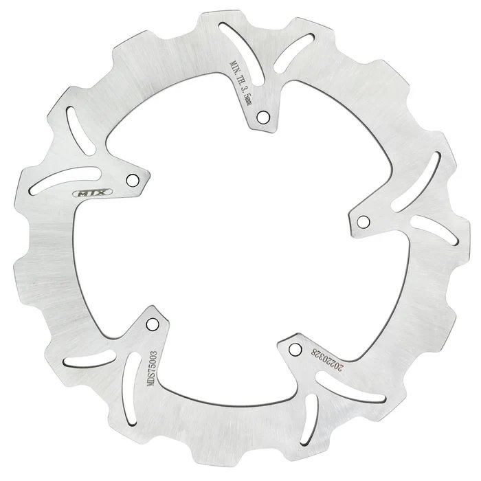 Tarcza hamulcowa przód/tył Piaggio BEVERLY 200/500, 250, E3 125 (260X125X4) (5X6,25) (WAVE) MTX PARTS | MDS75003