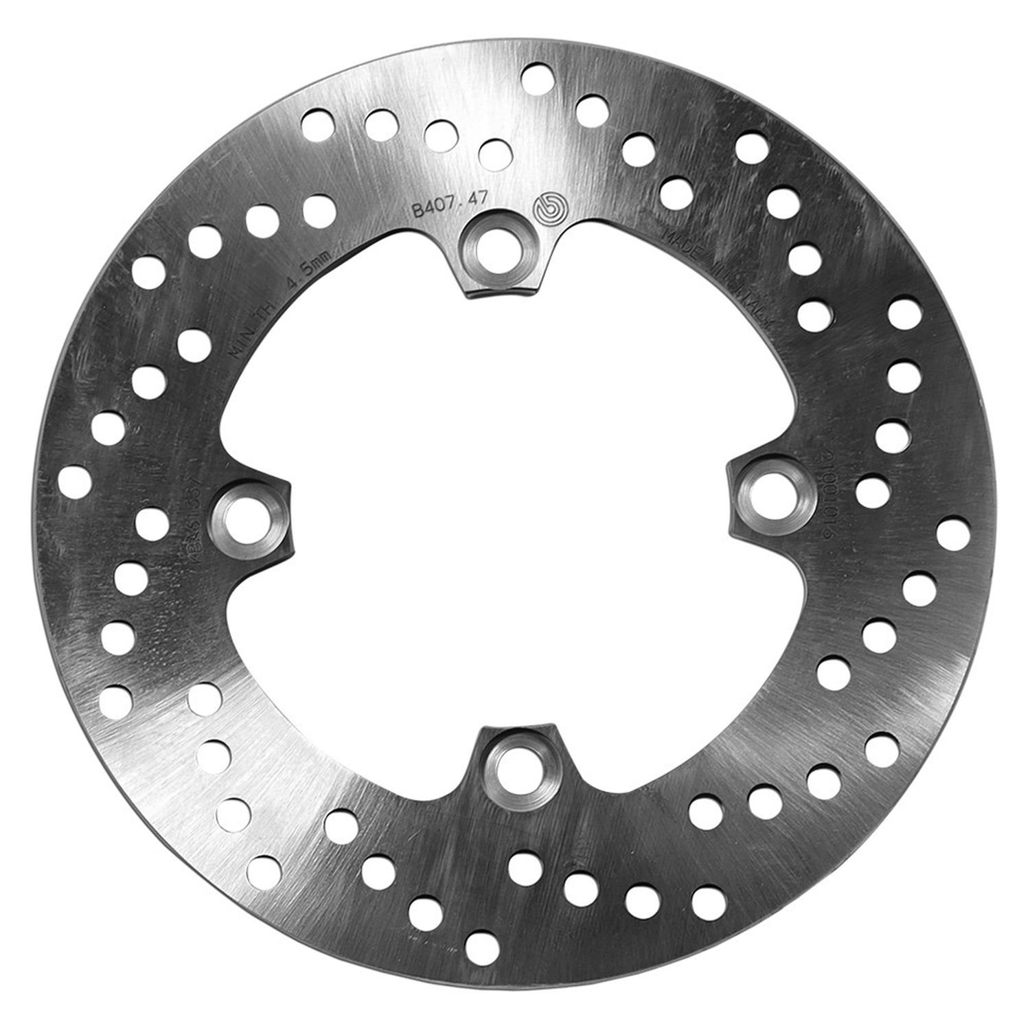 Tarcza hamulcowa tył Kawasaki Z 1000, ZX-10R, KLX 250 R, ZX-6R 600, ZX-6RR, ER-6 F/N, Z 750, ZX-9R, KLE 650 VERSYS, KLX 650 (220X100X5MM) (4X10,5MM) Brembo | 68B40747