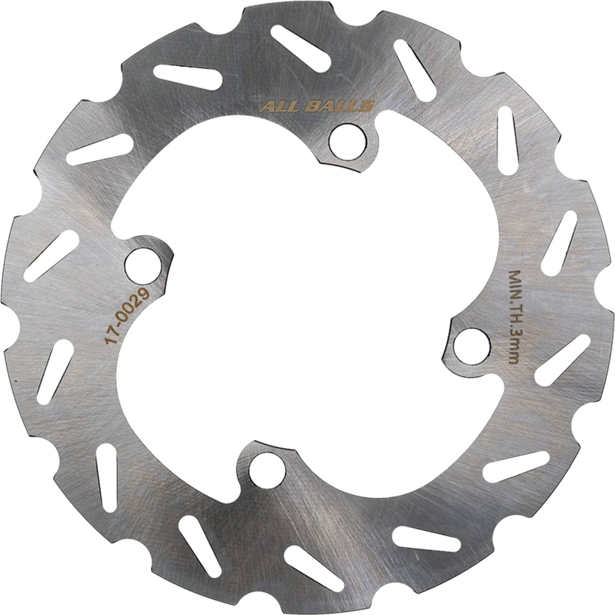 Tarcza hamulcowa tył Yamaha YXR 700 Rhino FI, Viking 700 (184x86x3,5mm) (4x10,5mm) ALL BALLS | 18-0029
