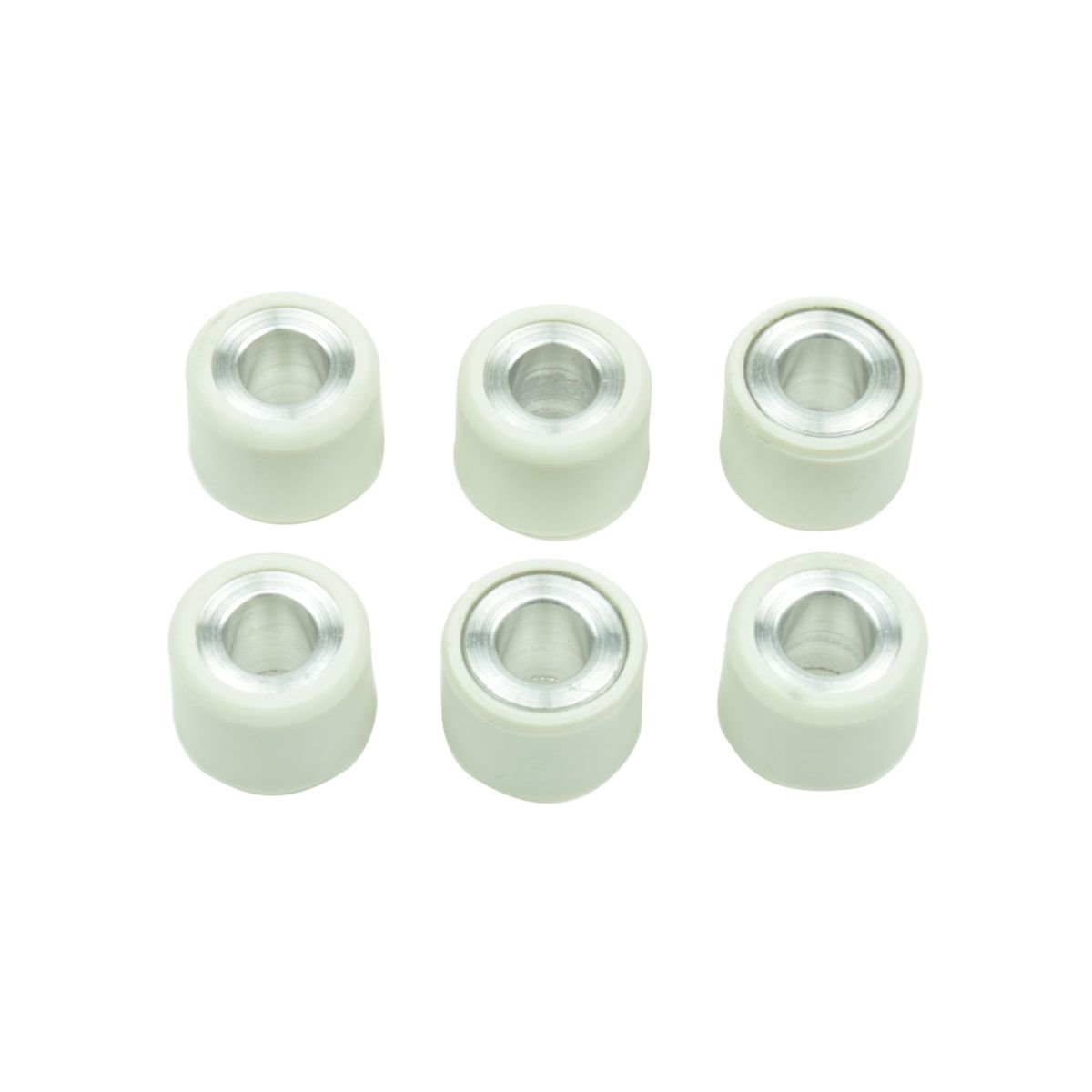 Rolki wariatora 6szt. 15x12mm 8,5gr Aprilia Amico/Gulliver / Scarabeo/Sonic/SR 50, Piaggio Bravo/Ciao/Grillo 50, Yamaha BWS/CS/CT/CW/Jog/YH / YN/YQ/YW 50 Athena | S41000030P007
