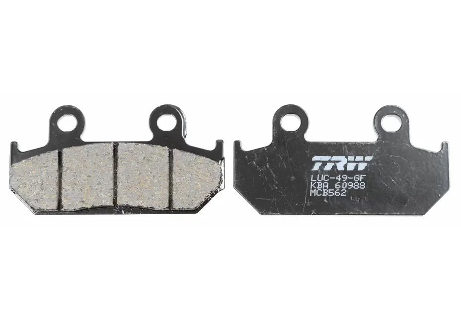 Klocki hamulcowe KH121 ORGANIC Honda CMX 450, CBR 600, XRV 750 PRZÓD TRW | MCB562
