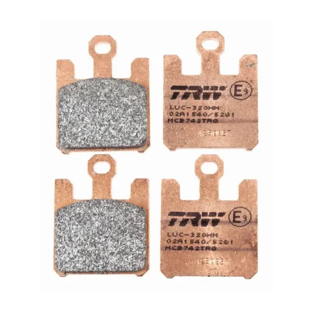 Klocki hamulcowe SINTER TRACK Kawasaki ZX-6RR 600, ZX-6R 636, ZX-10R, ZX-12R, Suzuki GSX-R 1000, Derbi Mulhacen 659 PRZÓD TRW | MCB742TRQ