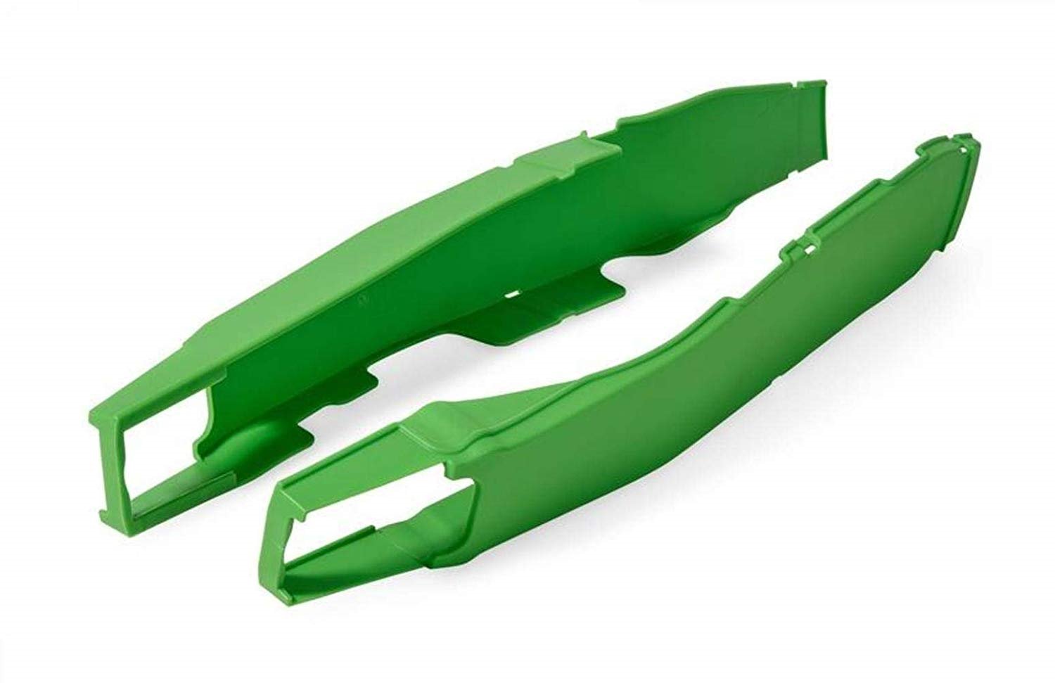 Osłona wahacza komplet Kawasaki KX 250F/450F Zielony Polisport | 8985000002