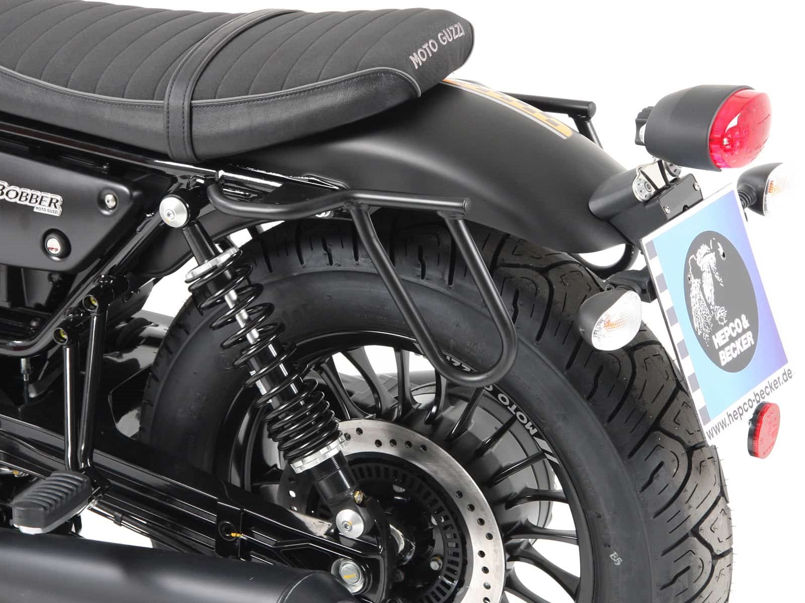 Stelaż na torby skórzane Moto Guzzi V 9 Bobber / Sport 2016 - 2020 Hepco Becker | 626547 00 01