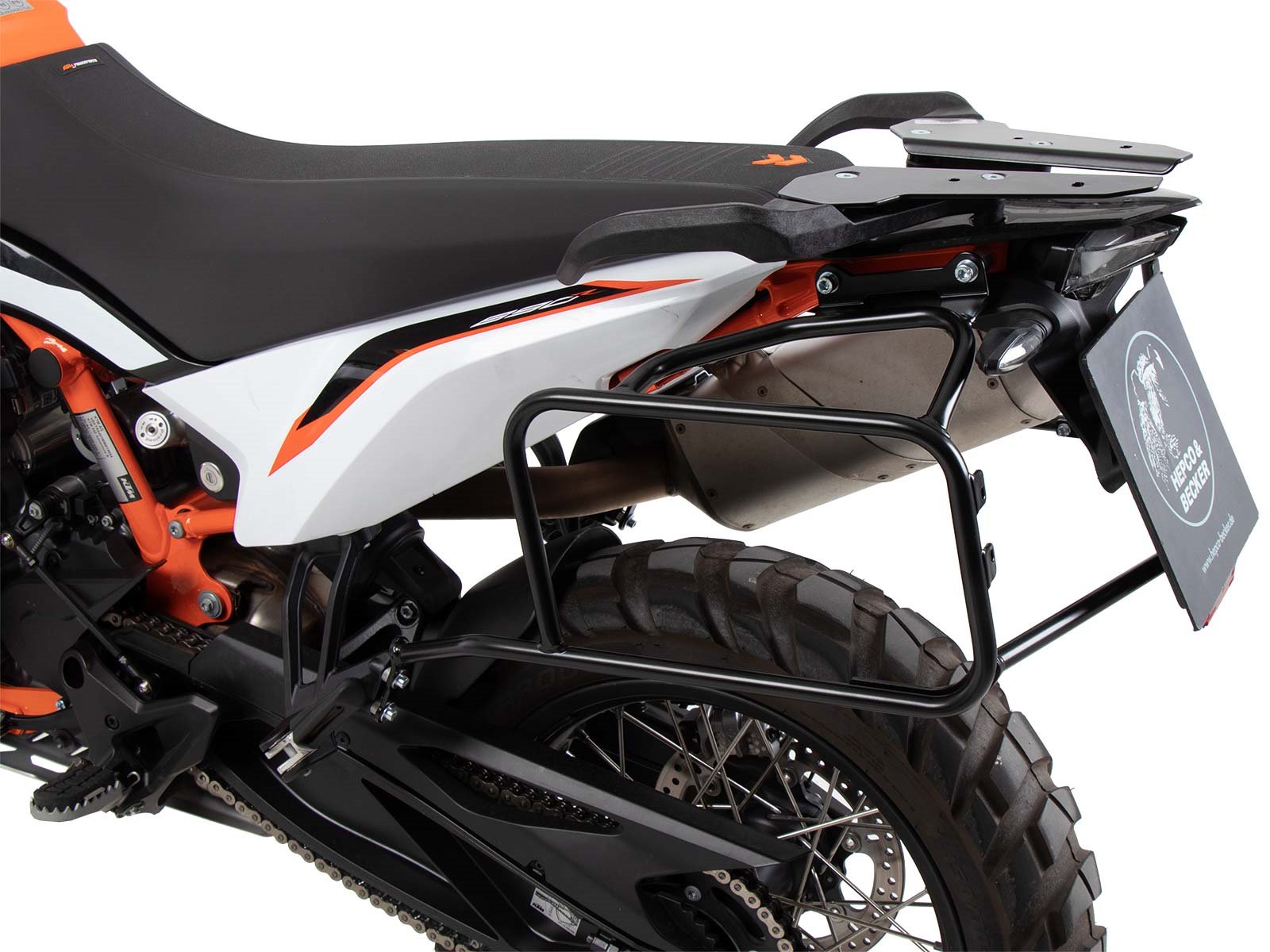 Stelaż kufrów bocznych KTM 790 Adventure 2024-2026 Hepco & Becker | 6537660 00 01