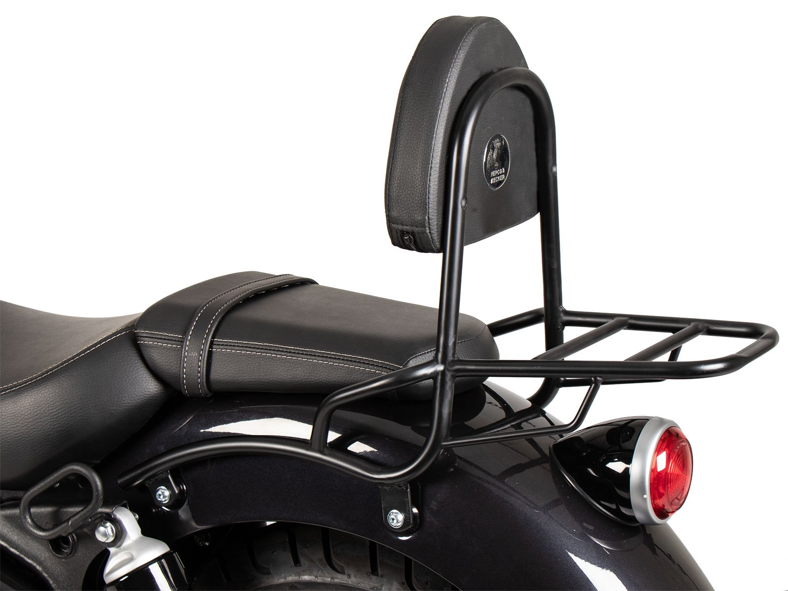 Oparcie Sissybar z bagażnikiem Royal Enfield Super Meteor 650 2023-2026 Hepco Becker | 6117651 00 01