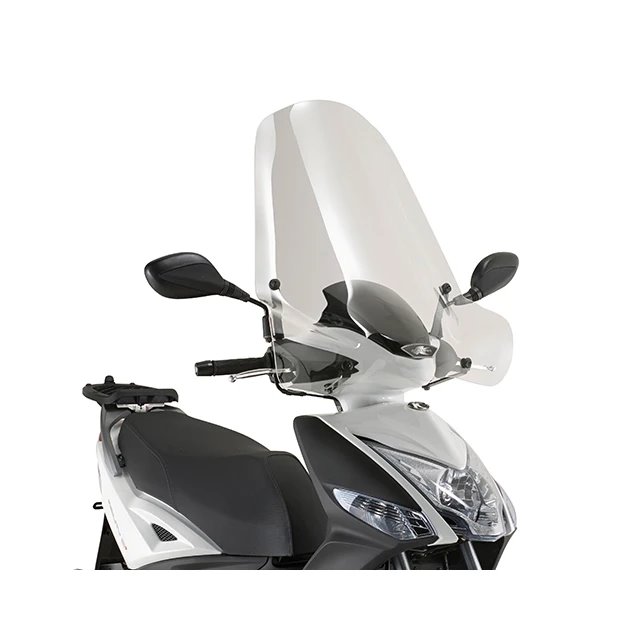 Szyba akcesoryjna Kymco Agility 50/125/150 R16/R16+ 72x66cm przeźroczysta Kappa | 441AK