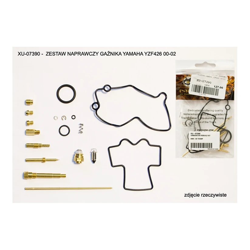 Zestaw naprawczy gaźnika Yamaha YZF 426 (26-1439) Psychic | XU-07390