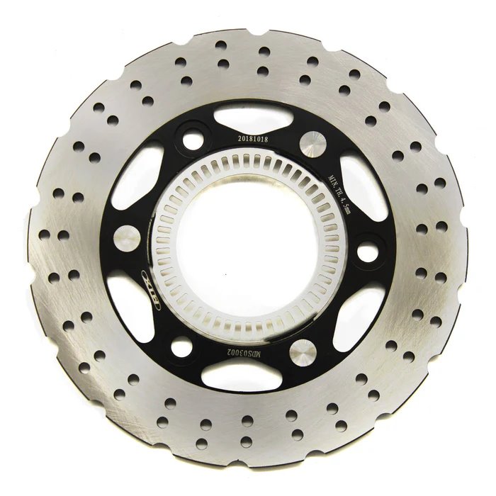 Tarcza hamulcowa tył Kawasaki Ninja 300 ABS/Z 300 ABS, Ninja 400 ABS/Z 400 ABS (220x100x5mm) (3x10,25mm) MTX PARTS | MDS03002