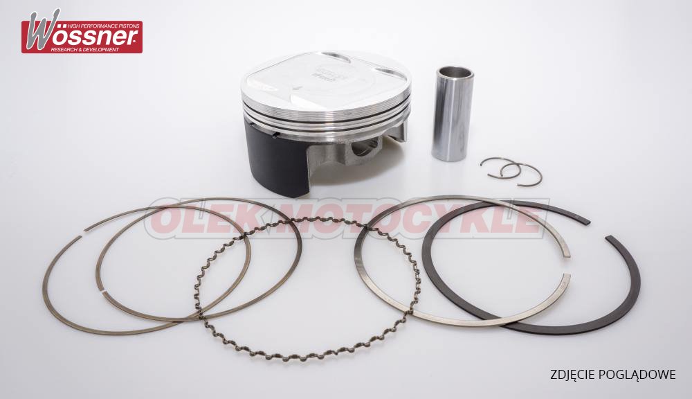 Tłok Honda TRX 420 Rancher (87,45MM=+1,00MM) Wossner | 8869D100